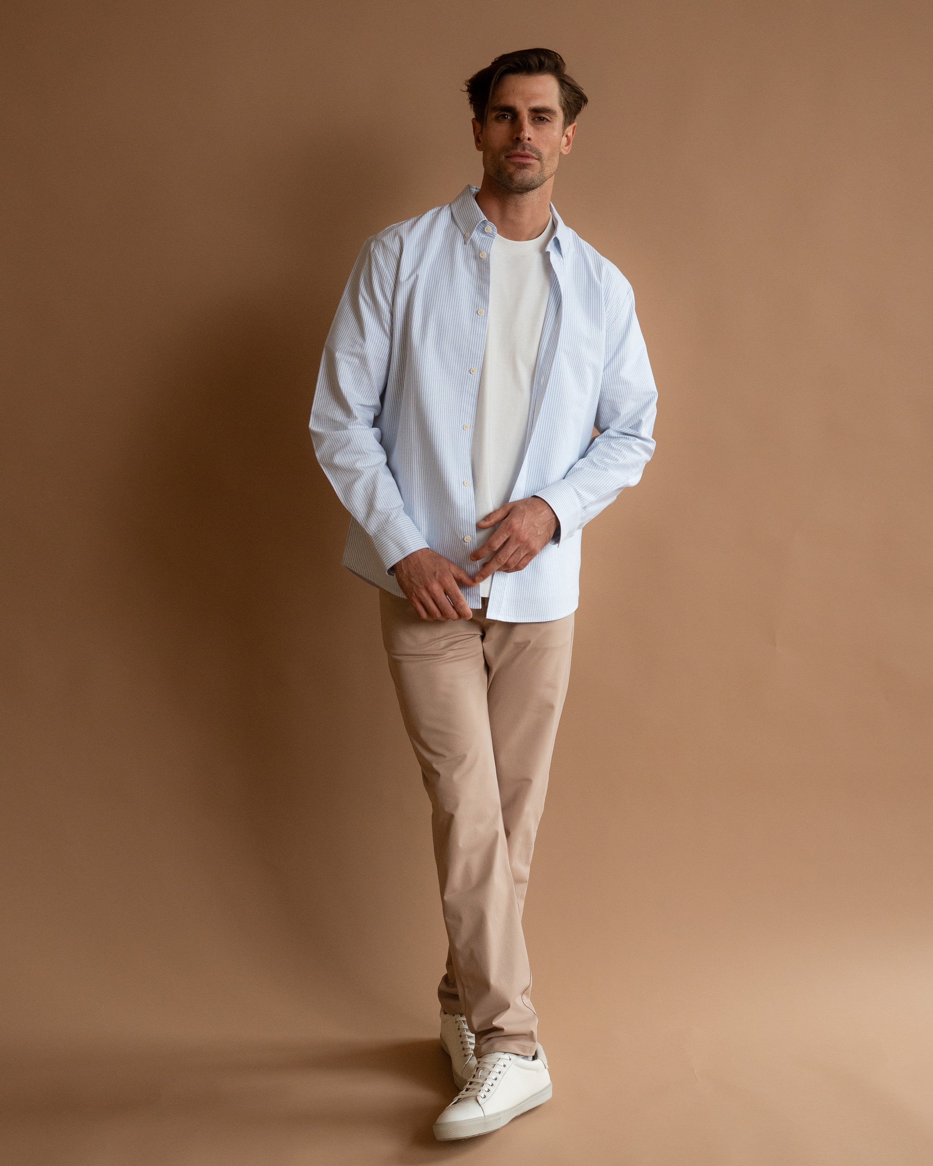 English Standard - Blue/White Stripe